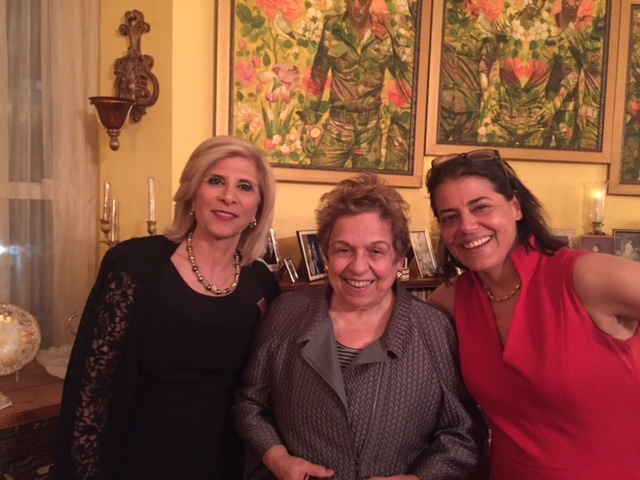 Dinner with Donna Shalala