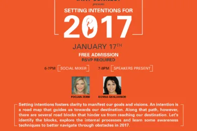 IAWF Connect Present: Setting intentions for 2017