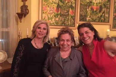 Dinner with Donna Shalala